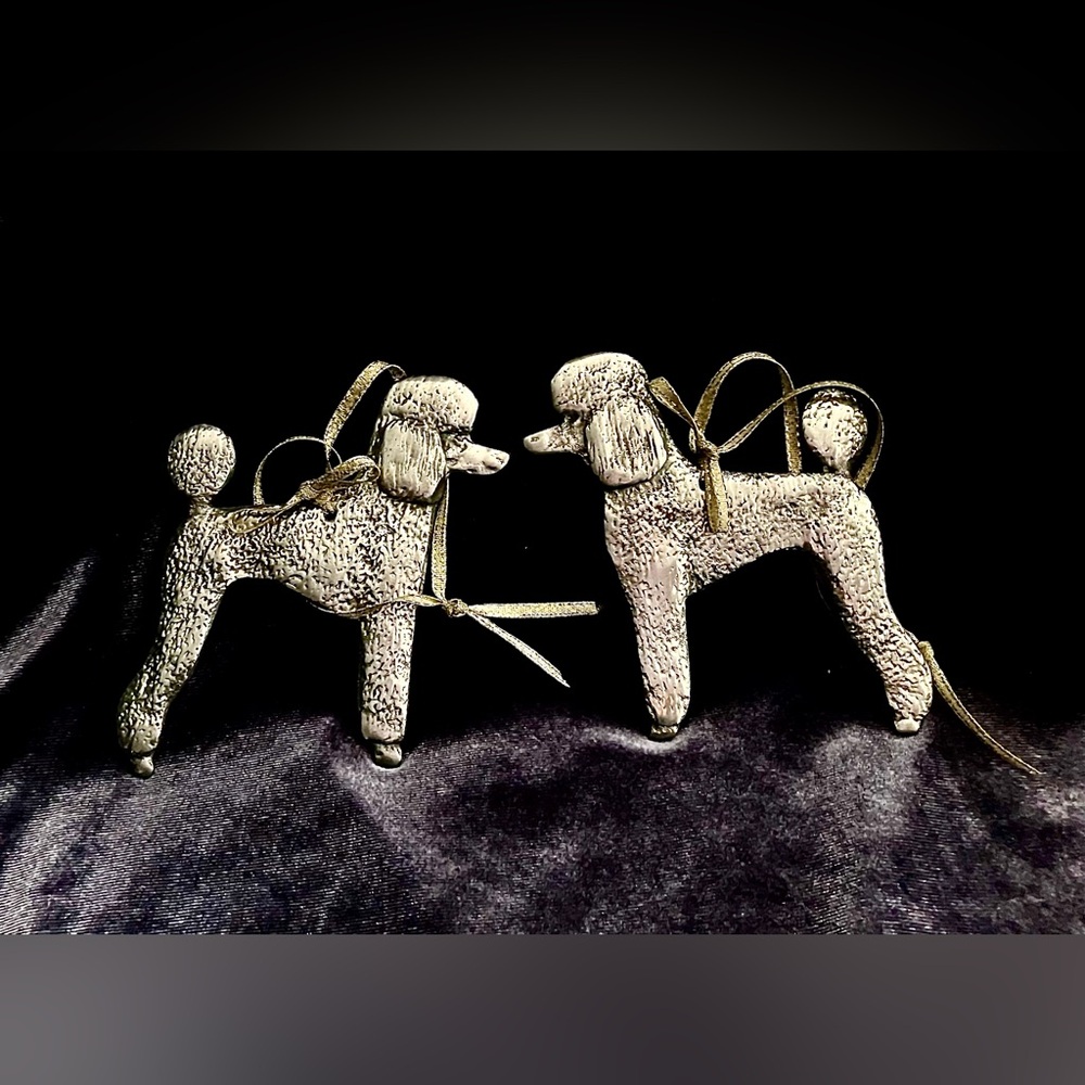 Vintage 80’s Poodle Decor
